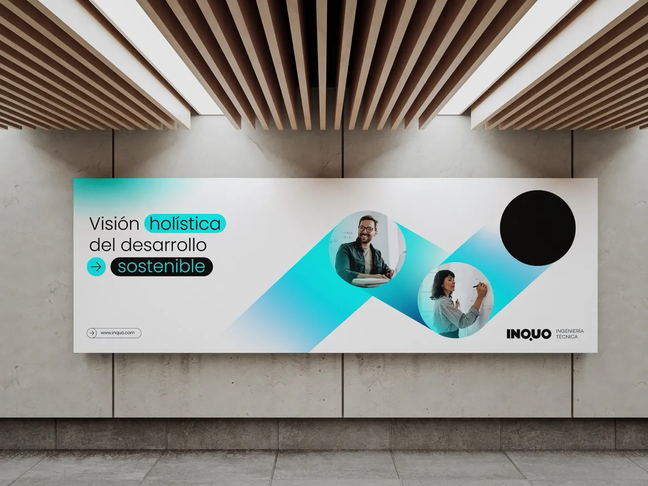Inquo / Quorum — aplicación de marca 9