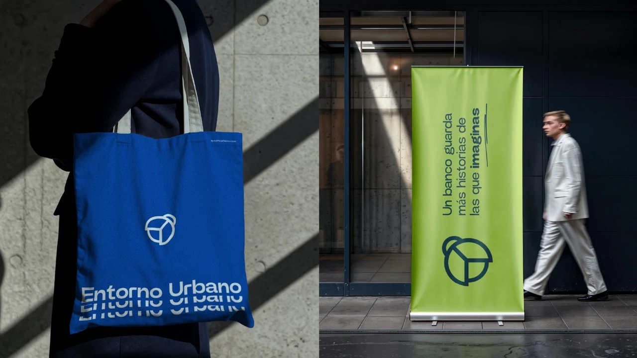 Entorno Urbano — aplicación de marca 2