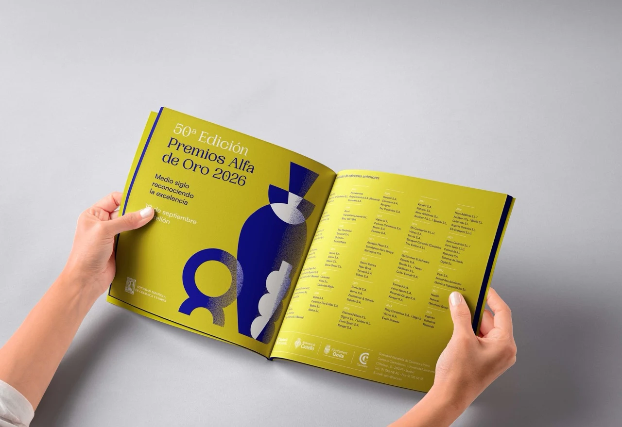 Premios Alfa de Oro 2026 — aplicación de marca 1
