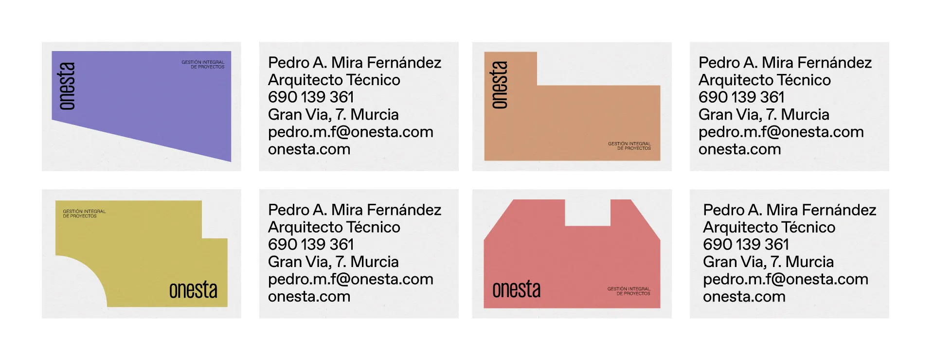 Onesta — aplicación de marca 8