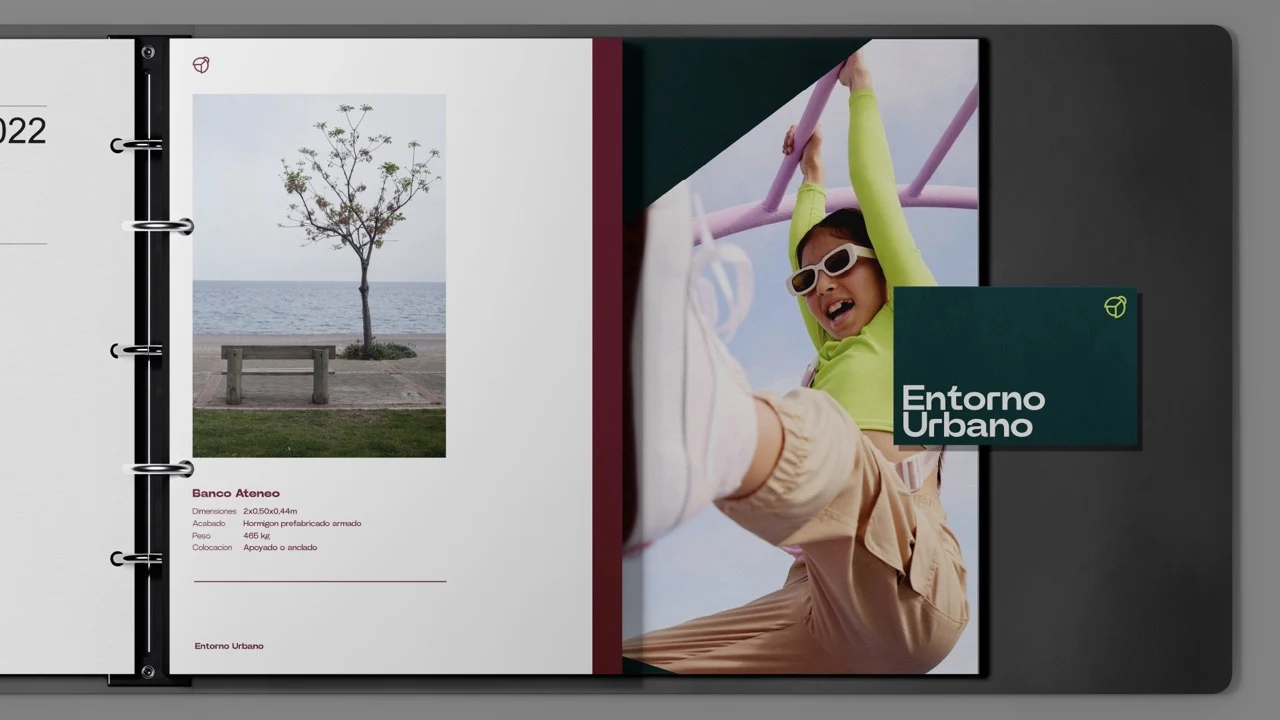 Entorno Urbano — aplicación de marca 3