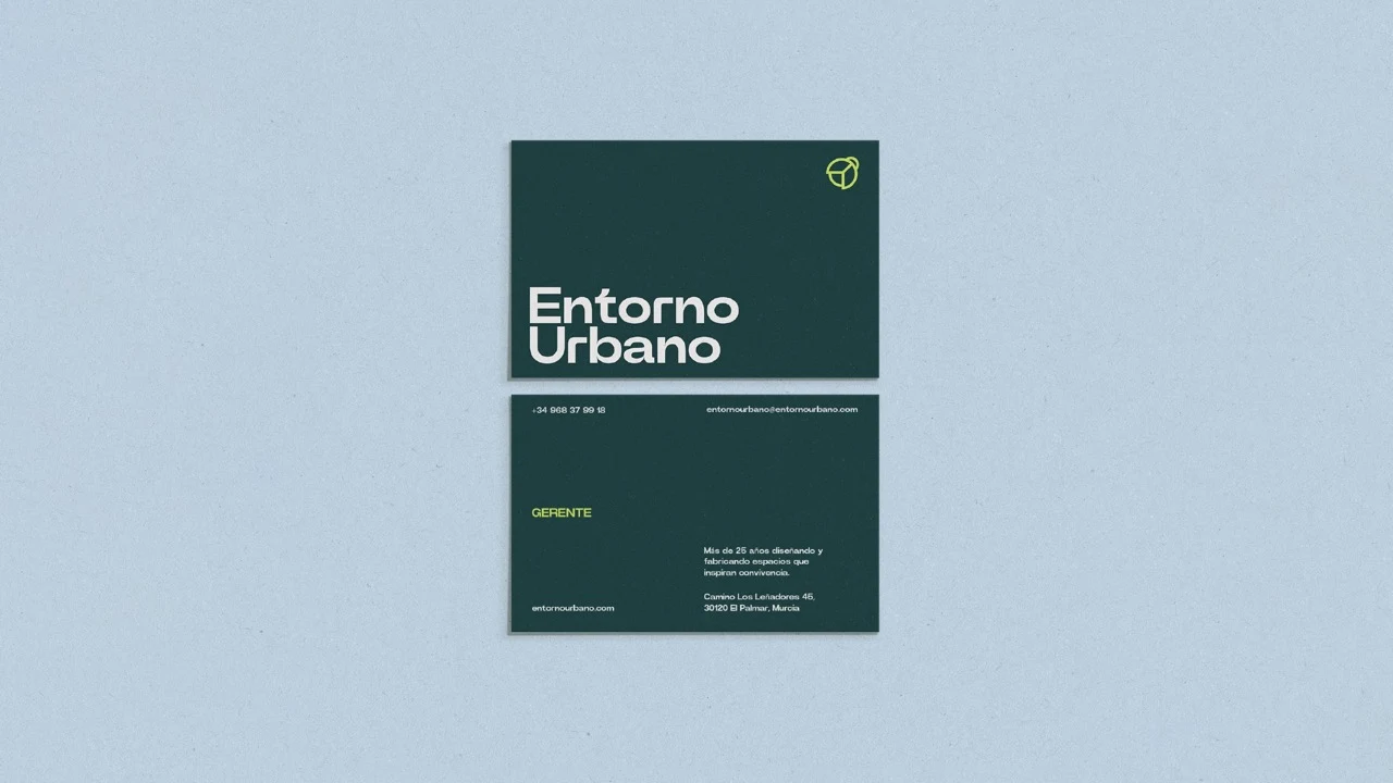 Entorno Urbano — aplicación de marca 7
