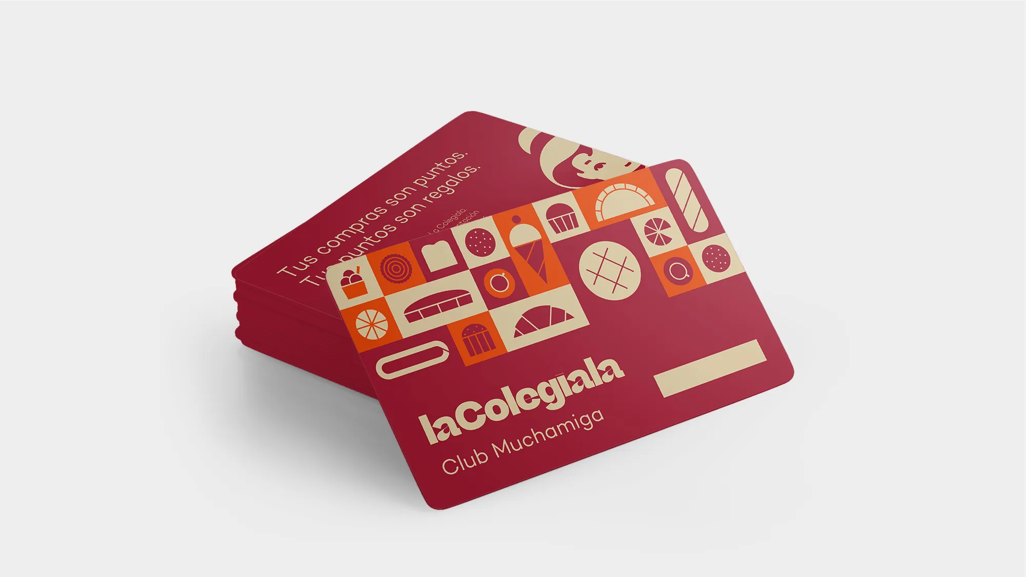 La Colegiala — aplicación de marca 5