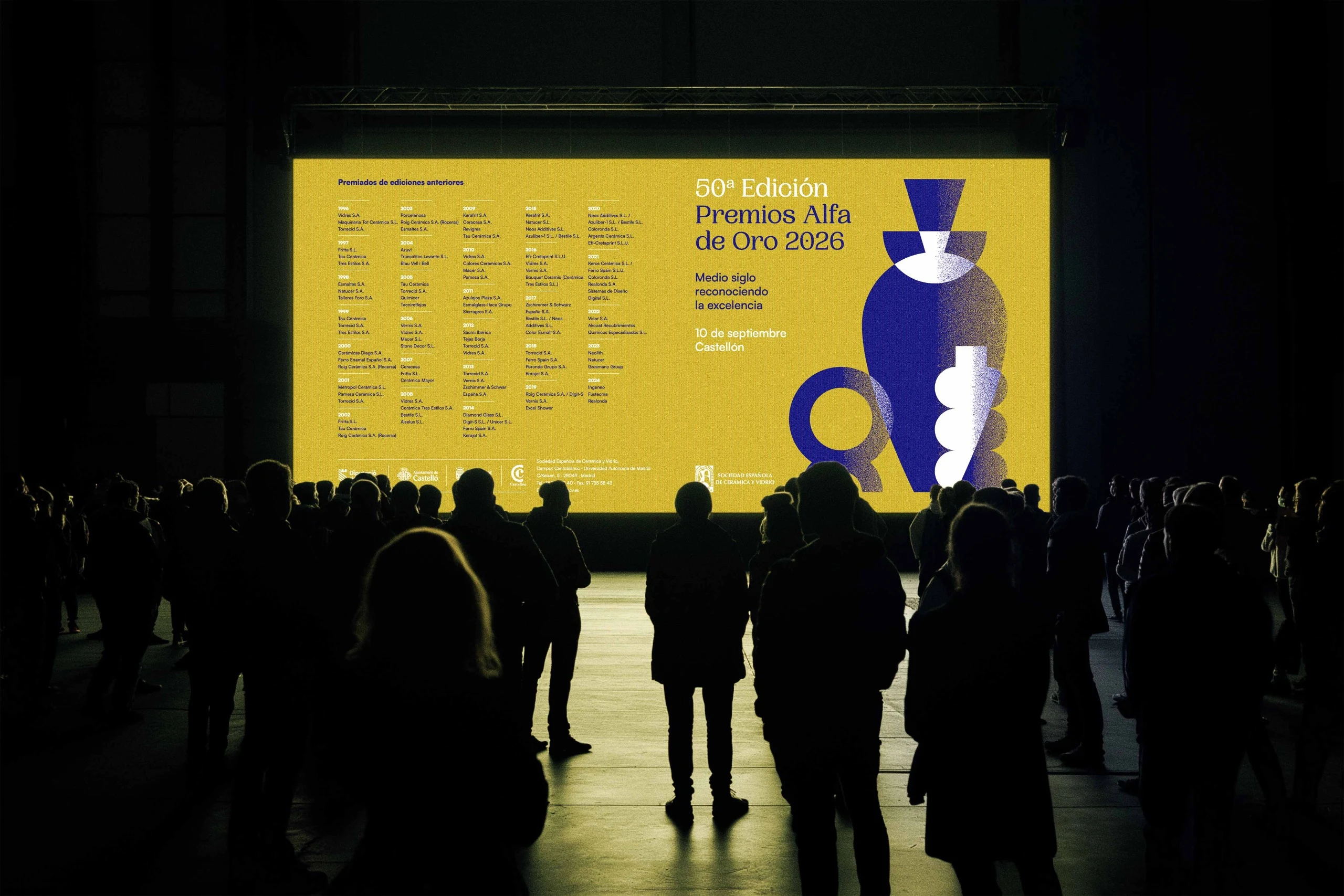Premios Alfa de Oro 2026 — aplicación de marca 3