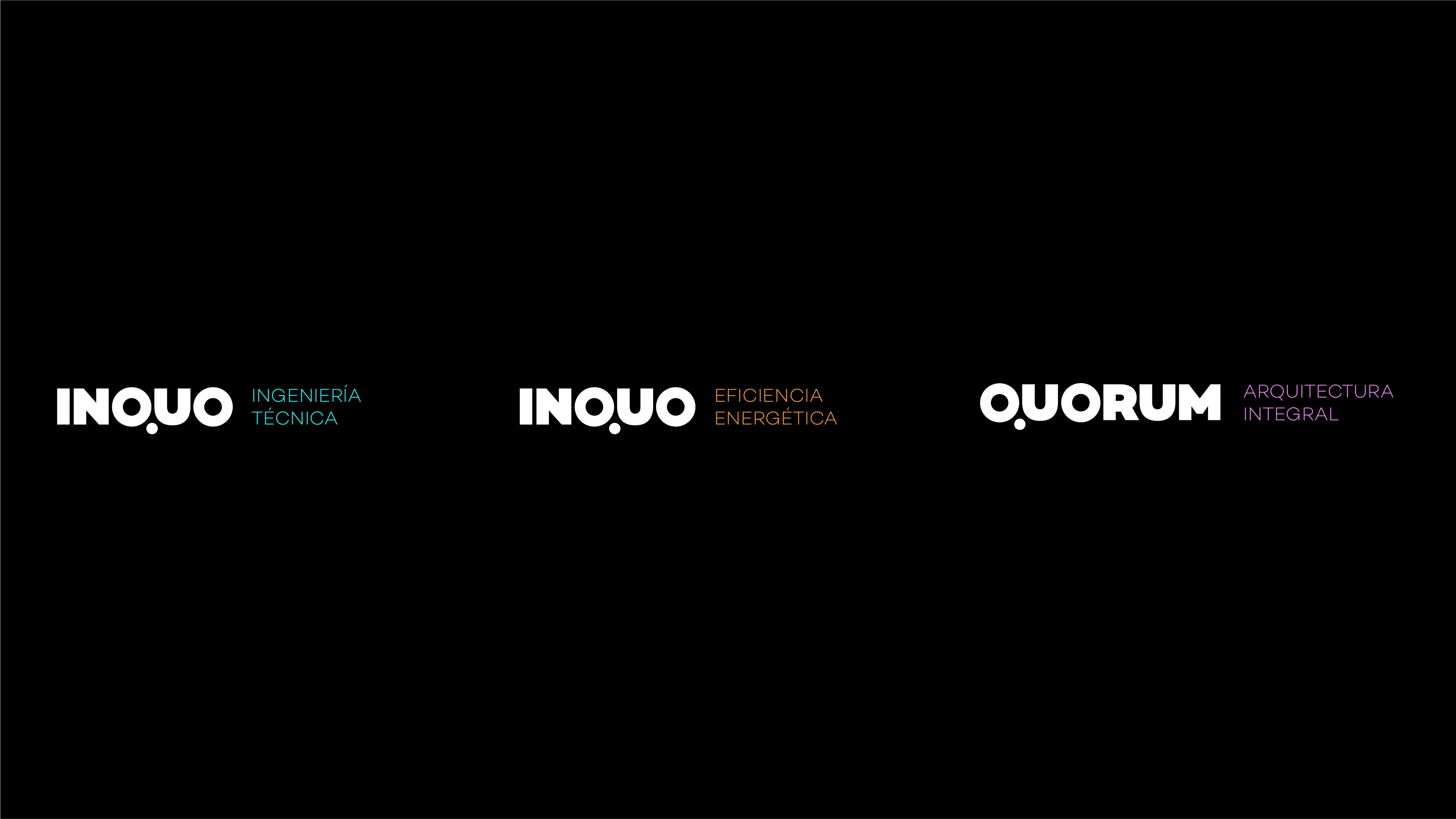 Inquo / Quorum — aplicación de marca 2