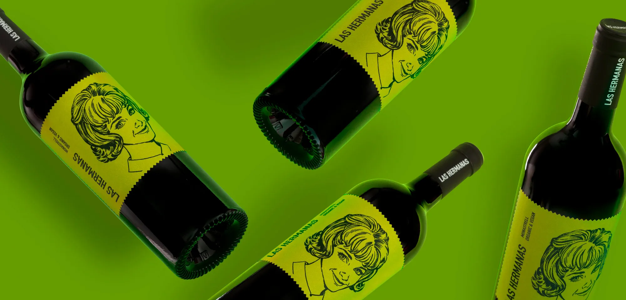 Las Hermanas — Pop-art en el lineal del vino