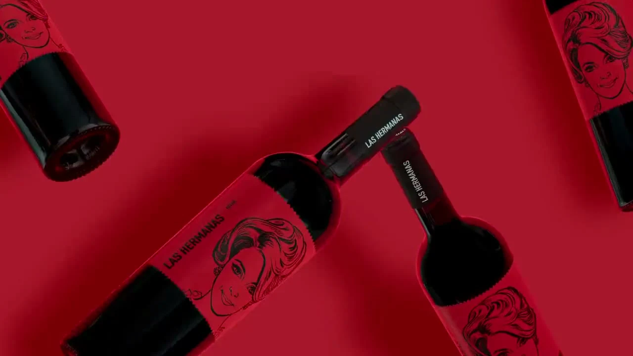 Las Hermanas — Pop-art en el lineal del vino