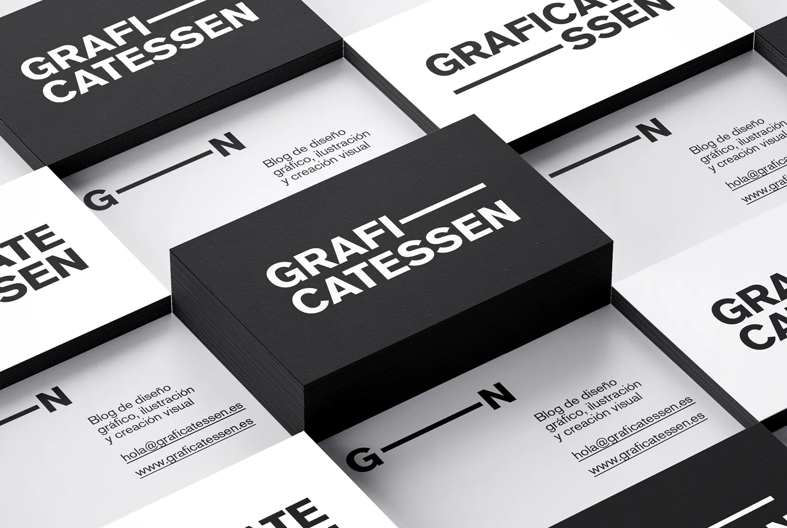Graficatessen — aplicación de marca 1