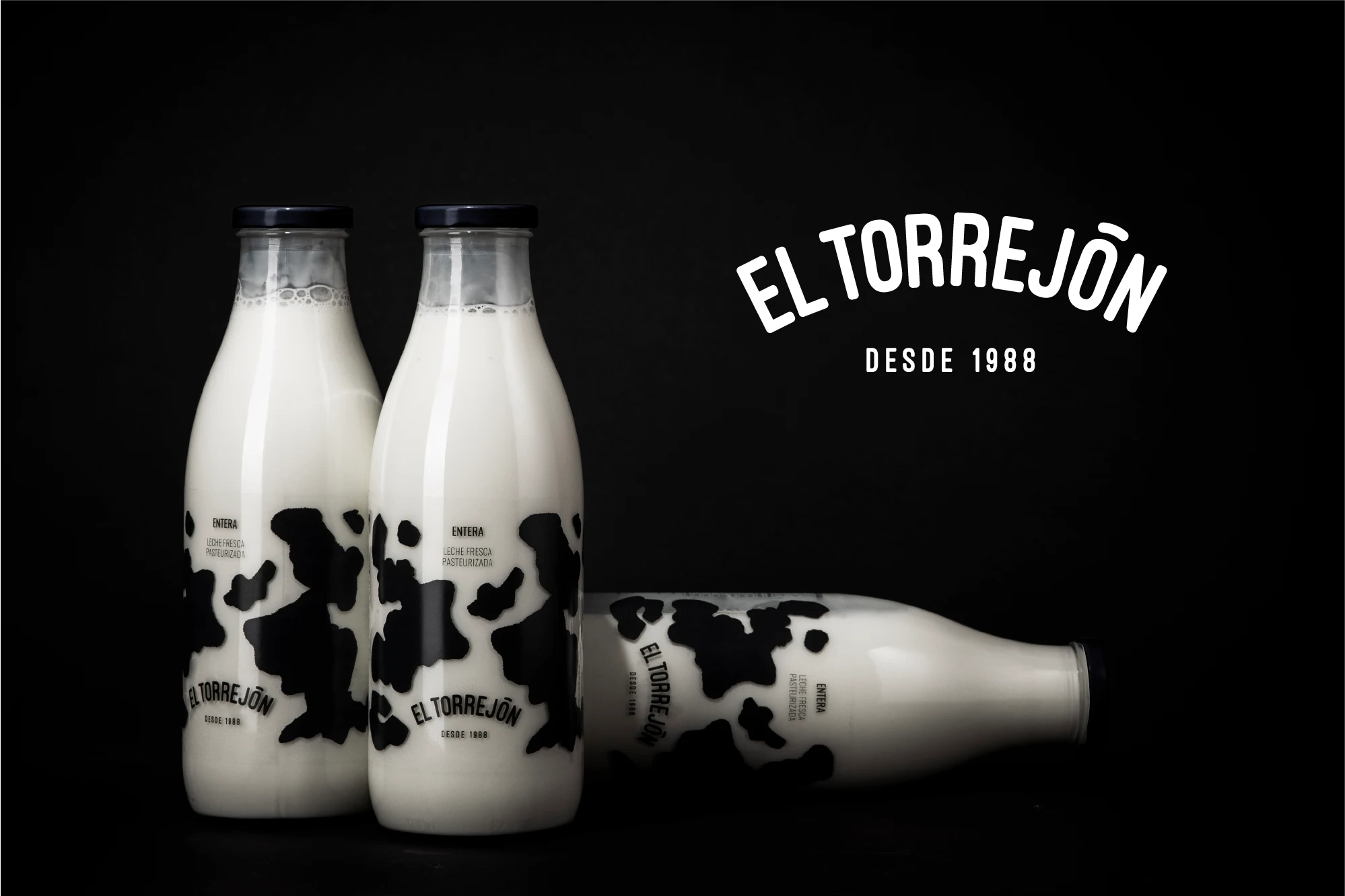 Leche El Torrejón — aplicación de marca 1