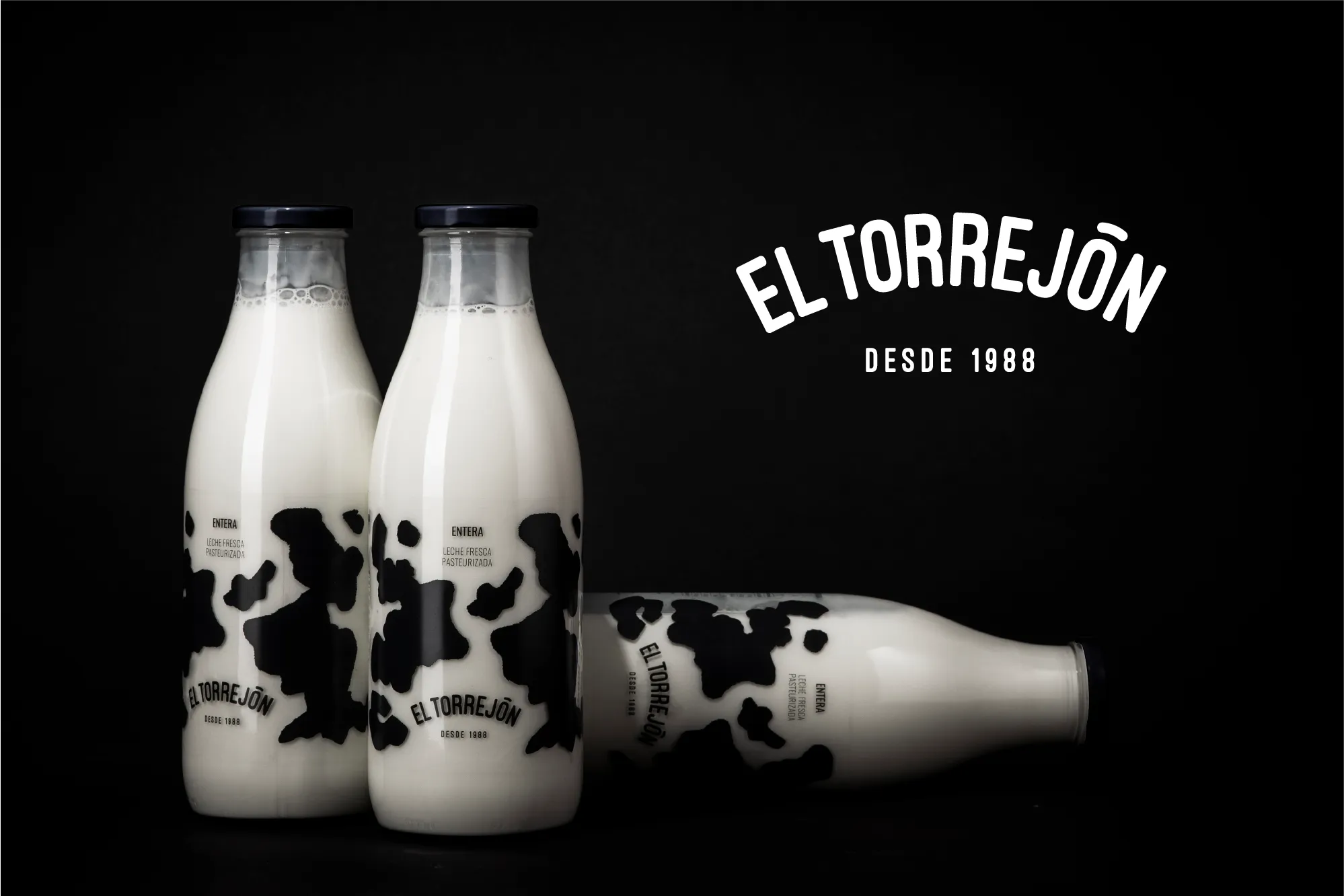 Leche El Torrejón — aplicación de marca 1