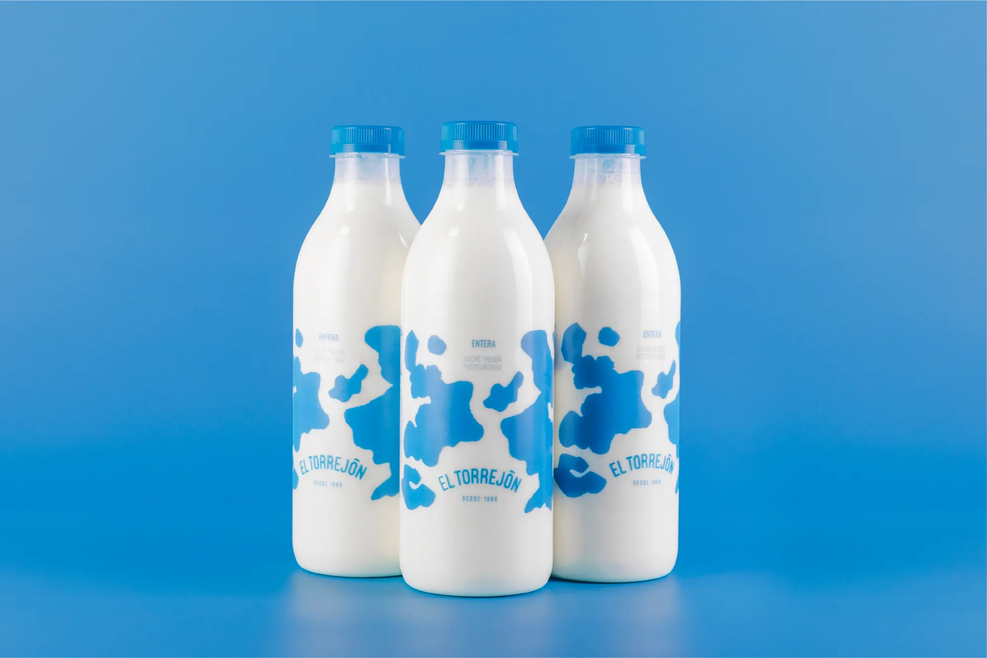 Leche El Torrejón — aplicación de marca 2