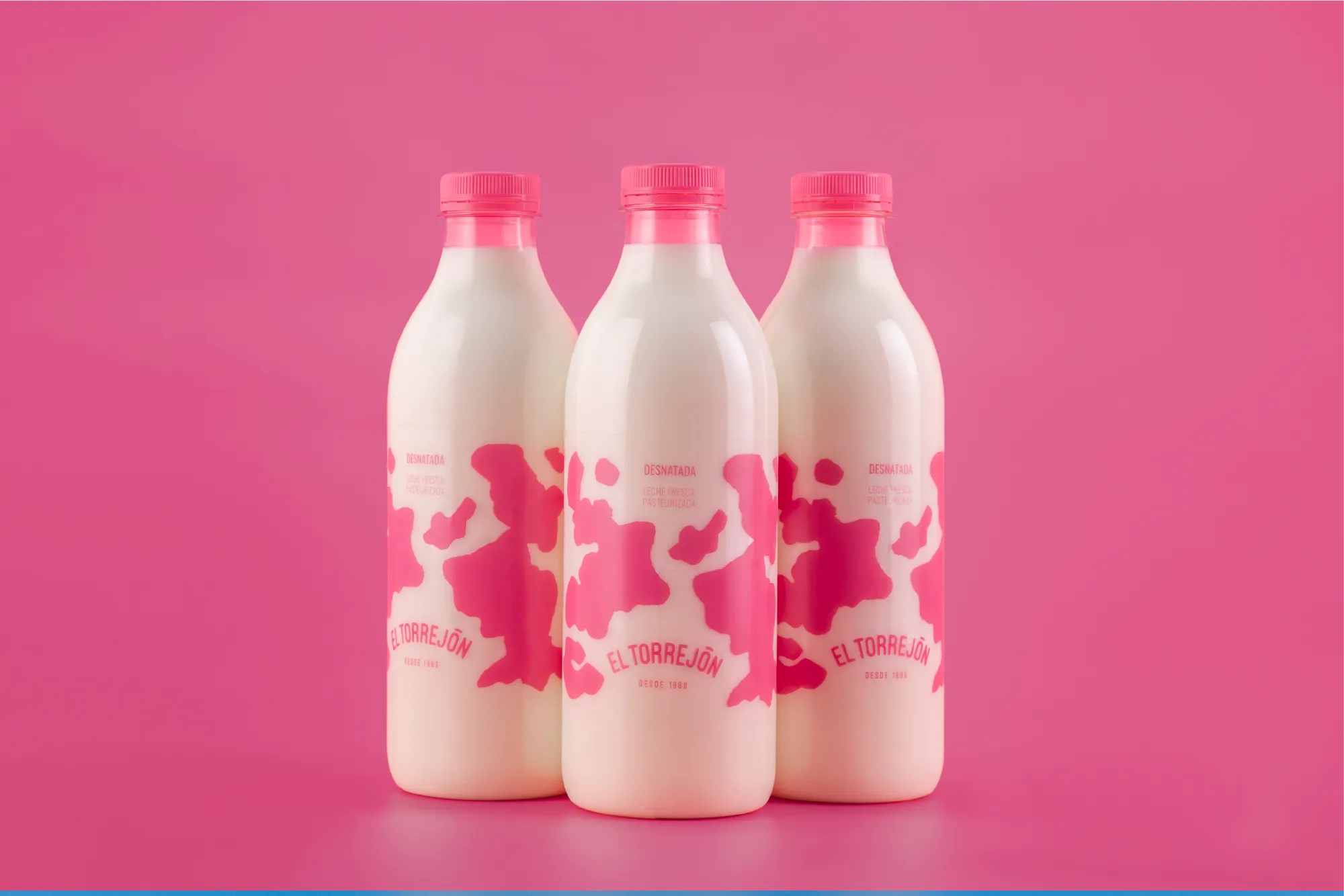 Leche El Torrejón — aplicación de marca 3